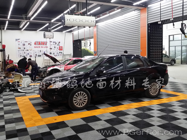 汽车4S店贴膜车间地面格栅