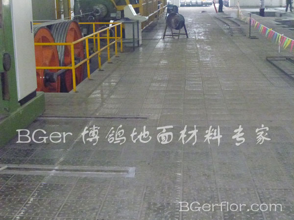 重型工厂车间钢地板 超承重抗压型 车间 厂房 工业金属地板 防尘防起灰地板材料-3