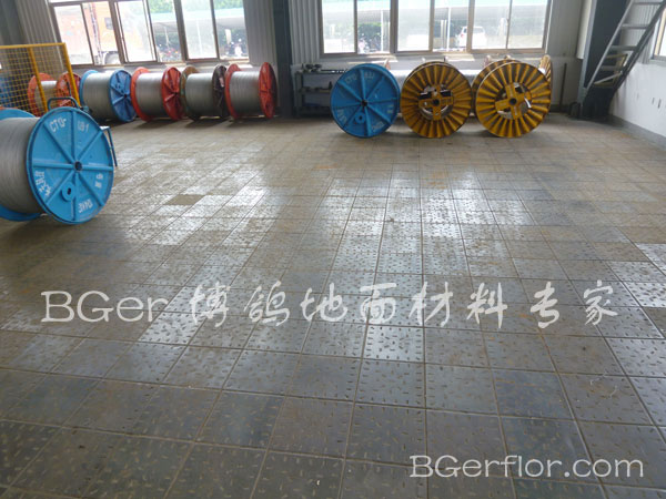 重型工厂车间钢地板 超承重抗压型 车间 厂房 工业金属地板 防尘防起灰地板材料-4