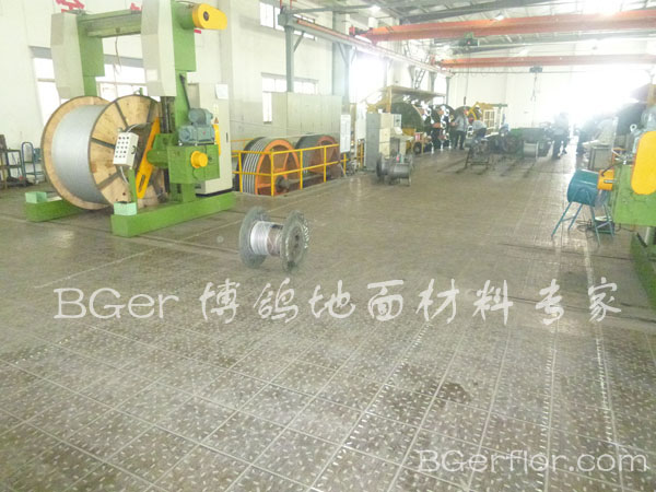 重型工厂车间钢地板 超承重抗压型 车间 厂房 工业金属地板-2