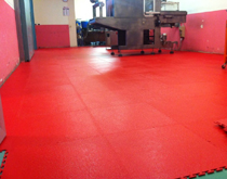 车间用耐磨防滑地板砖 重型设备区铺装 耐油材料