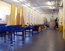 工厂装配间地面塑胶地板 包装间使用防滑地板