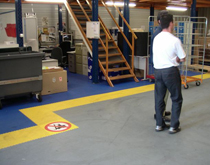 工厂地面用塑胶地板 快速地面铺装材料