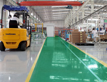 工厂地板用什么可走叉车 能过叉车的地板方案 走叉车工业地板地面材料